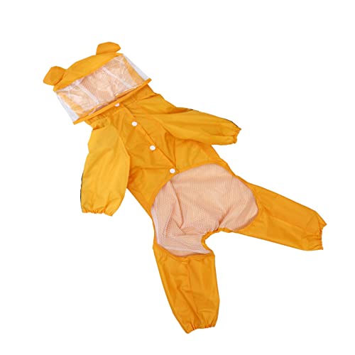 BAZEITFLOW Hund Regenmantel Haustier Abdeckung Chihuahua-Regenmantel groß Regenjacke Pfote wasserdichte hundejacke Wasserdichter Regenmantel für Hunde Hunderegenmantel wasserdicht Stoff Gelb BAZEITFLOW Hund Regenmantel Haustier Abdeckung Chihuahua-Regenmantel groß Regenjacke Pfote wasserdichte hundejacke Wasserdichter Regenmantel für Hunde Hunderegenmantel wasserdicht Stoff Gelb von BAZEITFLOW
