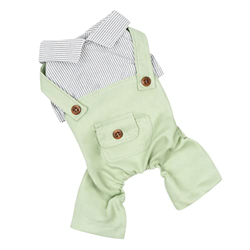 BAZEITFLOW Hunde-Overalls Geschwollen Klein Weste Hallo Bausatz Für Kleidung Haustiere Kleider Hündchen Groß Welpe Polyester Grün BAZEITFLOW Hunde-Overalls Geschwollen Klein Weste Hallo Bausatz Für Kleidung Haustiere Kleider Hündchen Groß Welpe Polyester Grün von BAZEITFLOW