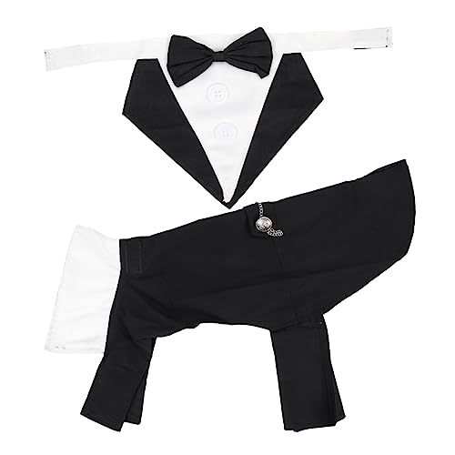 BAZEITFLOW Hundekleid Hundeanzug Party Haustierkleidung Kostüme für große Hunde Hundekostüme Outfit formeller Hunde-Smoking formelles Smoking -Haustierkostüm Polyester Black BAZEITFLOW Hundekleid Hundeanzug Party Haustierkleidung Kostüme für große Hunde Hundekostüme Outfit formeller Hunde-Smoking formelles Smoking -Haustierkostüm Polyester Black von BAZEITFLOW