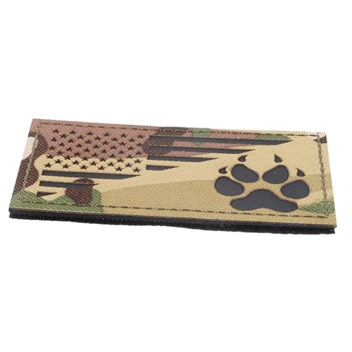 BAZEITFLOW Hundepatch Applikation für Brustgeschirr aus Nylon Bestickter Trainings Patch für Mittelgroße und Große Haustiere Modischer Aufnäher für Hundeweste Bequem und Stilvoll von BAZEITFLOW