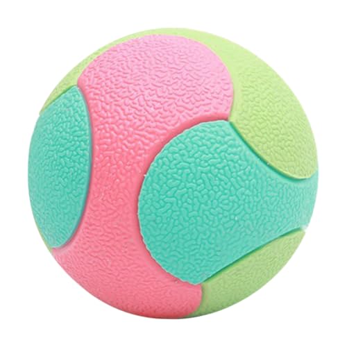 BAZEITFLOW Hundespielzeug Kauspielzeug Gummiball Robust und Fördert Zahnpflege und Bewegung für Mittelgroße Hunde Drinnen und Draußen Interaktiver Apportierball von BAZEITFLOW