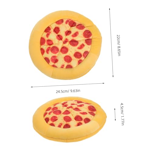 BAZEITFLOW Hundespielzeug Pizza Kauspielzeug mit Quietschfunktion Robustes Welpentraining für Kleine bis Große Rassen Interaktives Zahnpflege für Aggressive Beißer Langlebig und Unterhaltsam BAZEITFLOW Hundespielzeug Pizza Kauspielzeug mit Quietschfunktion Robustes Welpentraining für Kleine bis Große Rassen Interaktives Zahnpflege für Aggressive Beißer Langlebig und Unterhaltsam von BAZEITFLOW