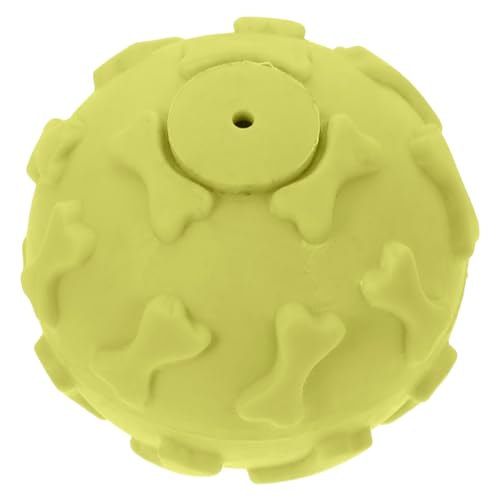 BAZEITFLOW Hundespielzeug aus Quietschender Kauspielzeug Ball für Welpen und Kleine Hunde für Zähneputzen und Spielspaß Fördert das Kauen Beschäftigung Leicht und Platzsparend für von BAZEITFLOW