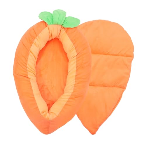 BAZEITFLOW Karottenförmiges Haustierbett Kleintier Kuschelnest für Kleine Hunde Katzen Kaninchen Weiches Atmungsaktives Nest mit Langlebigem Kratzfestem Material Gemütlicher Zufällige Farbe BAZEITFLOW Karottenförmiges Haustierbett Kleintier Kuschelnest für Kleine Hunde Katzen Kaninchen Weiches Atmungsaktives Nest mit Langlebigem Kratzfestem Material Gemütlicher Zufällige Farbe von BAZEITFLOW