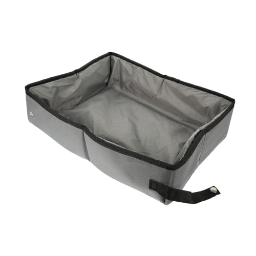 BAZEITFLOW Kasten Wasserdichtes Katzenstreubecken Wurf Tragbar Faltbar Bedeckt Katzentablett Außen Aber Katzensandbehälter Katzentoiletten Grey Wasserdichtes Futter BAZEITFLOW Kasten Wasserdichtes Katzenstreubecken Wurf Tragbar Faltbar Bedeckt Katzentablett Außen Aber Katzensandbehälter Katzentoiletten Grey Wasserdichtes Futter von BAZEITFLOW