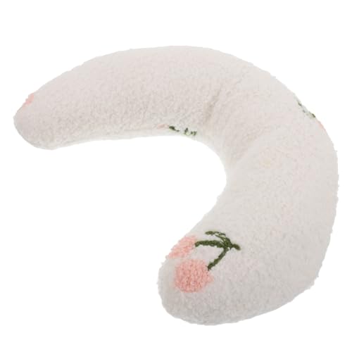 BAZEITFLOW Katzen-Halbmondkissen Katzen schlafplatz Katzen Ergonomisches Katzenkissen Schlafkissen für Katzen U-förmiges Katzenkissen Reisezubehör für Katzen Plüsch Beige BAZEITFLOW Katzen-Halbmondkissen Katzen schlafplatz Katzen Ergonomisches Katzenkissen Schlafkissen für Katzen U-förmiges Katzenkissen Reisezubehör für Katzen Plüsch Beige von BAZEITFLOW