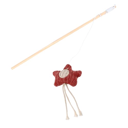 BAZEITFLOW Katzen Teasing Stick Aus Holz Katzenspielzeug Chat Interaktives Katzenspielzeug Lustiges Kätzchenspielzeug Für Hauskatzen Zauberstäbe Stimulierendes Teaser Süßes BAZEITFLOW Katzen Teasing Stick Aus Holz Katzenspielzeug Chat Interaktives Katzenspielzeug Lustiges Kätzchenspielzeug Für Hauskatzen Zauberstäbe Stimulierendes Teaser Süßes von BAZEITFLOW