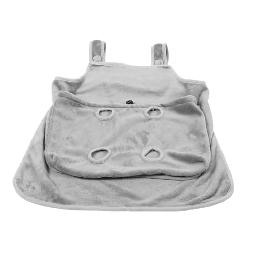 BAZEITFLOW Katzenstreichelschürze weiche Katzentrage Leicht Schlafschürze für Haustiere Taschen für Haustiere Tasche mit Katze Katzenschürzen Arktisches Vlies Light Grey BAZEITFLOW Katzenstreichelschürze weiche Katzentrage Leicht Schlafschürze für Haustiere Taschen für Haustiere Tasche mit Katze Katzenschürzen Arktisches Vlies Light Grey von BAZEITFLOW