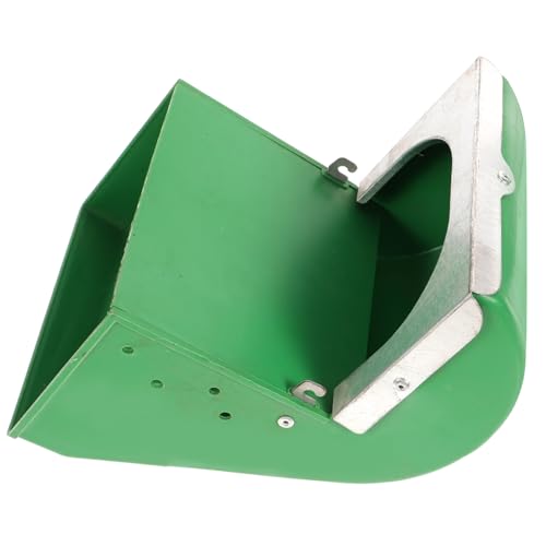 BAZEITFLOW Kleiner Kunststoff Futterspender für Kleintiere Langlebige Futterbox für Kaninchen Meerschweinchen Hamster und Chinchillas Leichter Bruchsicherer Futterbehälter für Sauberes von BAZEITFLOW