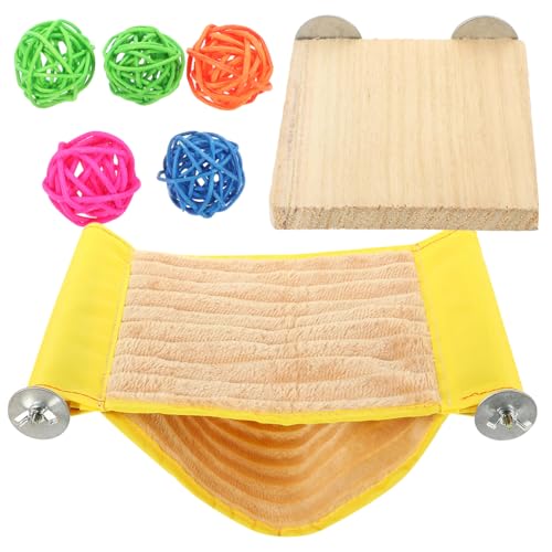 BAZEITFLOW Kleintier Hängematte Teilig Jahreszeiten Kuschelbett für Hamster und Eichhörnchen Warmes Nest mit Weidenball und Installieren für Kleine Haustiere BAZEITFLOW Kleintier Hängematte Teilig Jahreszeiten Kuschelbett für Hamster und Eichhörnchen Warmes Nest mit Weidenball und Installieren für Kleine Haustiere von BAZEITFLOW