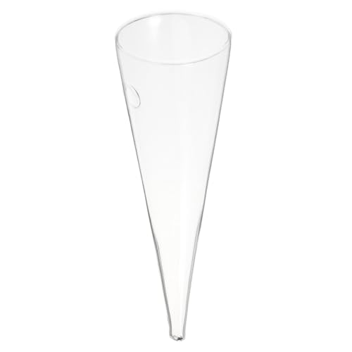 BAZEITFLOW Kreative Vase Zum Aufhängen An Der Wand Vasen Mini-Dekoration Favorisieren Hängende Wandvase Mondaufsätze Für Tische Kerzenhalter Für Fenster Heimdekoration Größer Glas Transparent von BAZEITFLOW