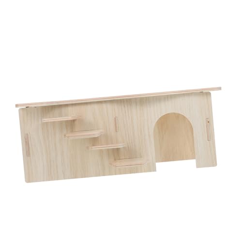 BAZEITFLOW Kreatives Hamster Versteck aus Holz Multifunktionales Labyrinth für Hamster Gemütliches Schlafnest und Spielplatz für Kleintiere Sicher und Komfortabel BAZEITFLOW Kreatives Hamster Versteck aus Holz Multifunktionales Labyrinth für Hamster Gemütliches Schlafnest und Spielplatz für Kleintiere Sicher und Komfortabel von BAZEITFLOW