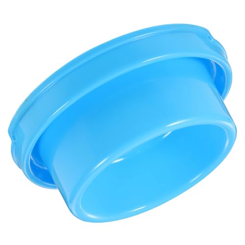 BAZEITFLOW Kreisförmiger Futternapf für Haustiere Antischlingnapf für Katzen und Kleine Hunde Blau Zufällige Farbe Zufällige Farbe Zufällige Farbe von BAZEITFLOW