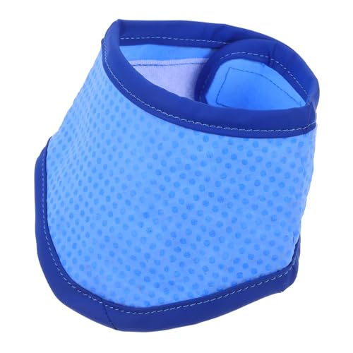 BAZEITFLOW Kühlendes Hundehalsband für Sommer Verstellbares Halstuch für Hunde Atmungsaktives Design Blau S für Haustiere Heißen Kühl zu Bleiben BAZEITFLOW Kühlendes Hundehalsband für Sommer Verstellbares Halstuch für Hunde Atmungsaktives Design Blau S für Haustiere Heißen Kühl zu Bleiben von BAZEITFLOW