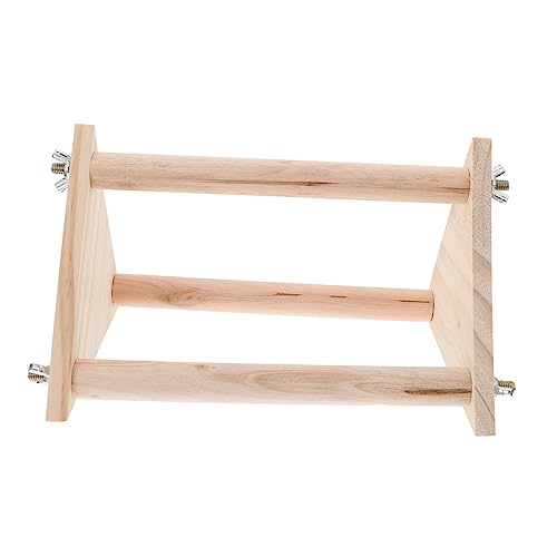 BAZEITFLOW Kükenstand Aus Holz Für Haustiere Robuste Sitzstange Für Hühner Papageien Und Kleine Vögel Fördert Bewegung Und Koordination Sicher Und Langlebig BAZEITFLOW Kükenstand Aus Holz Für Haustiere Robuste Sitzstange Für Hühner Papageien Und Kleine Vögel Fördert Bewegung Und Koordination Sicher Und Langlebig von BAZEITFLOW