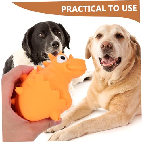BAZEITFLOW Langlebiges Latex Hundespielzeug Dinosaurier mit Quietschfunktion Beißfestes Kauspielzeug für Kleine Hunde Zahnpflege und Training Gesundes Kauvergnügen Spielerisch Möbel und BAZEITFLOW Langlebiges Latex Hundespielzeug Dinosaurier mit Quietschfunktion Beißfestes Kauspielzeug für Kleine Hunde Zahnpflege und Training Gesundes Kauvergnügen Spielerisch Möbel und von BAZEITFLOW