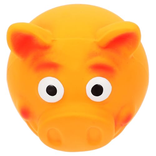 BAZEITFLOW Lautes Piggy Latex Kauspielzeug für Hunde Robustes Zahnpflege für Kleine und Große Hunde Fördert Spielspaß und Korrektes Kauverhalten Langlebig und Sommergeeignet Orange BAZEITFLOW Lautes Piggy Latex Kauspielzeug für Hunde Robustes Zahnpflege für Kleine und Große Hunde Fördert Spielspaß und Korrektes Kauverhalten Langlebig und Sommergeeignet Orange von BAZEITFLOW