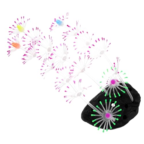 BAZEITFLOW Leuchtende Künstliche Aquarium Dekoration Fluoreszierende Landschaftskoralle Ornament für Süß und Meerwasser Aquarien BAZEITFLOW Leuchtende Künstliche Aquarium Dekoration Fluoreszierende Landschaftskoralle Ornament für Süß und Meerwasser Aquarien von BAZEITFLOW