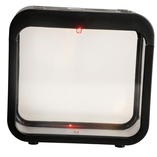 BAZEITFLOW Mini Aquarium mit Integriertem LED Licht Kompakter Kleiner Fischtank für Kampffische Vielseitiges Dekoratives Desktop Aquarium Leicht zu Reinigen und Platzsparend Geeignet für von BAZEITFLOW
