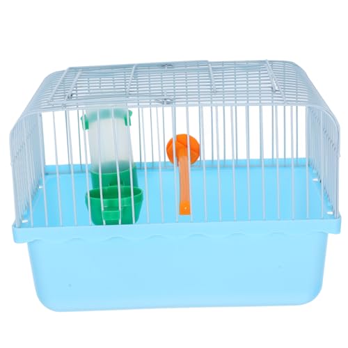 BAZEITFLOW Multi Funktionaler Tragbarer Vogelkäfig für Papageien Transportbox mit Sitzstange Futterbehälter und Wasserspender für Kleintiere für Reisen und Unterwegs Zufällige von BAZEITFLOW