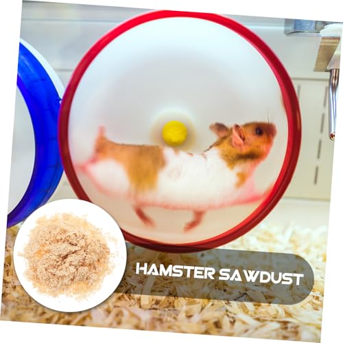 BAZEITFLOW Natürliches Holzstreu für Kleine Tiere Saugfähiges Langlebiges Einstreu für Hamster Kaninchen Meerschweinchen Nachhaltiges Praktisches Nagetier zubehör von BAZEITFLOW