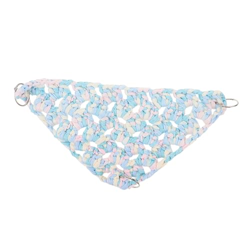 BAZEITFLOW Parrot Triangle Rope Swing Hängematte aus Langlebigem Baumwollseil Rutschfestes Vogelspielzeug für Käfige Fördert Krallenstärkung und Bietet Komfortables Nest für Papageien BAZEITFLOW Parrot Triangle Rope Swing Hängematte aus Langlebigem Baumwollseil Rutschfestes Vogelspielzeug für Käfige Fördert Krallenstärkung und Bietet Komfortables Nest für Papageien von BAZEITFLOW