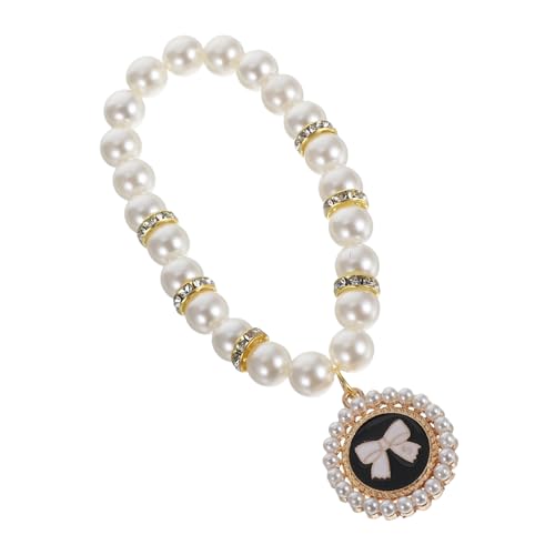 BAZEITFLOW Perlen Hundehalsband für Kleine Hunde und Katzen Verstellbares Schmuckhalsband Material Verarbeitung Komfortabler Sitz Halskette für Welpen und Haustiere BAZEITFLOW Perlen Hundehalsband für Kleine Hunde und Katzen Verstellbares Schmuckhalsband Material Verarbeitung Komfortabler Sitz Halskette für Welpen und Haustiere von BAZEITFLOW