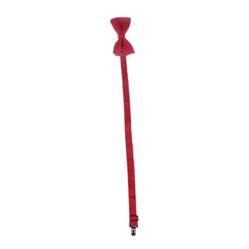 BAZEITFLOW Pet Katzenfliege Verstellbar Haustierkrawatte mit Roter Punktmuster Bowknot für Party Performance und Alltag Geeignet von BAZEITFLOW