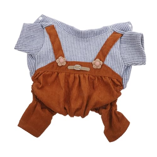 BAZEITFLOW Pet Warm Outfit Gestreifte Hundebekleidung Overalls Haustier Kostüm für Kleine bis Mittelgroße Hunde Weicher Bequem und Wärmend für Alltag Party Weihnachten BAZEITFLOW Pet Warm Outfit Gestreifte Hundebekleidung Overalls Haustier Kostüm für Kleine bis Mittelgroße Hunde Weicher Bequem und Wärmend für Alltag Party Weihnachten von BAZEITFLOW