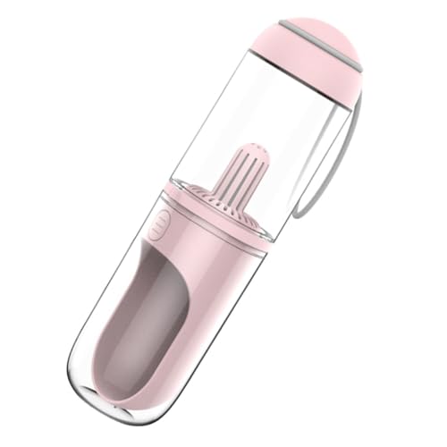 BAZEITFLOW Pet Wasserflasche Auslaufsichere Trinkflasche für Hunde und Katzen Tragbare Wasserflasche für Unterwegs und Reisen für und Outdoor Aktivitäten von BAZEITFLOW