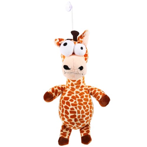 BAZEITFLOW Plüsch Hundespielzeug Leopard Giraffenform Quietschendes Kauspielzeug aus Umweltfreundlichem Waschbarem Material Fördert Zahnpflege und Reaktionsfähigkeit für Kleine Hunde BAZEITFLOW Plüsch Hundespielzeug Leopard Giraffenform Quietschendes Kauspielzeug aus Umweltfreundlichem Waschbarem Material Fördert Zahnpflege und Reaktionsfähigkeit für Kleine Hunde von BAZEITFLOW