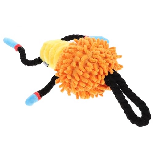 BAZEITFLOW Plüsch Hundezugseil mit Quietschgeräusch Interaktives Kauspielzeug für Welpen und Hunde Robustes Bungee Hundespielzeug für Spielerisches Beißen und Training Drinnen und Draußen BAZEITFLOW Plüsch Hundezugseil mit Quietschgeräusch Interaktives Kauspielzeug für Welpen und Hunde Robustes Bungee Hundespielzeug für Spielerisches Beißen und Training Drinnen und Draußen von BAZEITFLOW