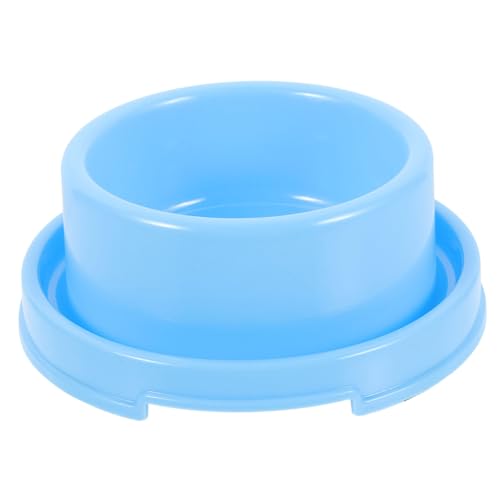 BAZEITFLOW Praktischer Bunter Runder Pet Food Bowl aus Robustem PP und Leicht für Katzen Kleine Hunde als Futter und Wasserschüssel Sicher und für Alltag von BAZEITFLOW