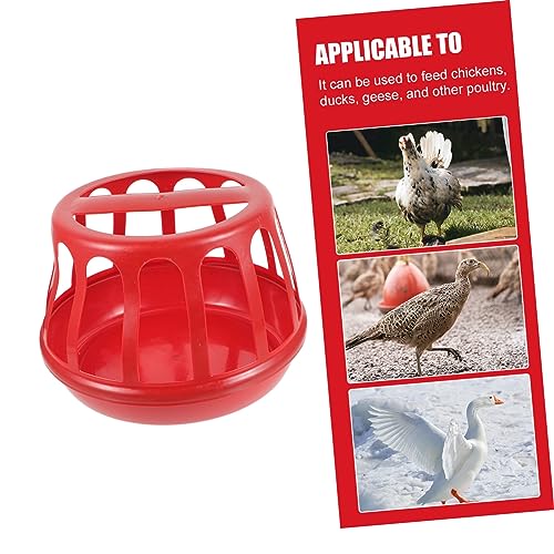 BAZEITFLOW Praktischer Geflügel futtertrog aus Robustem Bissfestem Kunststoff Kapazität UV beständig für Hühner Gänse Tauben Geeignet Leicht zu Reinigen Langlebiger Futterspender für BAZEITFLOW Praktischer Geflügel futtertrog aus Robustem Bissfestem Kunststoff Kapazität UV beständig für Hühner Gänse Tauben Geeignet Leicht zu Reinigen Langlebiger Futterspender für von BAZEITFLOW