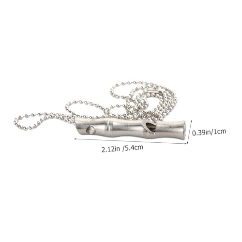 BAZEITFLOW Professionelle Hundepfeife aus Edelstahl Lauter für Rückruf Anti Bell Training Multifunktionale Trainingspfeife für Haustiere Langlebig Wiederverwendbar für Outdoor und Survival BAZEITFLOW Professionelle Hundepfeife aus Edelstahl Lauter für Rückruf Anti Bell Training Multifunktionale Trainingspfeife für Haustiere Langlebig Wiederverwendbar für Outdoor und Survival von BAZEITFLOW
