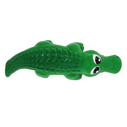 BAZEITFLOW Quietschendes Latex Hundespielzeug Große Krokodilform Kauspielzeug für Kleine und Mittlere Hunde zur Zahnpflege und Training Sicheres Geruchloses Beißspielzeug für Indoor und BAZEITFLOW Quietschendes Latex Hundespielzeug Große Krokodilform Kauspielzeug für Kleine und Mittlere Hunde zur Zahnpflege und Training Sicheres Geruchloses Beißspielzeug für Indoor und von BAZEITFLOW