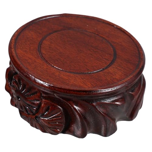 BAZEITFLOW Runder Holzsockel Für Blumentöpfe Und Aquarien Vintage Holzdisplay Für Pflanzen Und Figuren Für Wohnkultur Und Tischdekoration BAZEITFLOW Runder Holzsockel Für Blumentöpfe Und Aquarien Vintage Holzdisplay Für Pflanzen Und Figuren Für Wohnkultur Und Tischdekoration von BAZEITFLOW