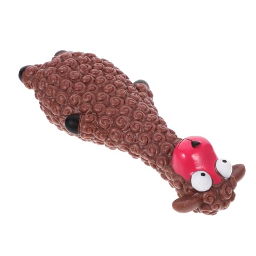 BAZEITFLOW Squeaky Latex Hundespielzeug für Welpen Kauspielzeug Interaktives Stressabbau Langlebig und Sicher für Drinnen und Draußen Fördert Zahnreinigung und Spielerischen Spaß von BAZEITFLOW