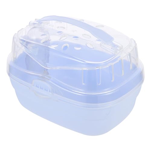BAZEITFLOW Tragbare Hamster Transportbox aus Kunststoff Atmungsaktive Kleintier Tragekäfig Leicht und Robust Geeignet für Hamster Igel und Kleine Haustiere für Ausflüge und Reisen BAZEITFLOW Tragbare Hamster Transportbox aus Kunststoff Atmungsaktive Kleintier Tragekäfig Leicht und Robust Geeignet für Hamster Igel und Kleine Haustiere für Ausflüge und Reisen von BAZEITFLOW