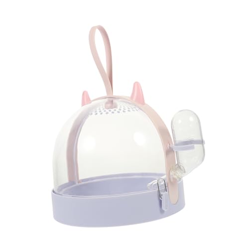 BAZEITFLOW Tragbarer Hamsterkäfig für Unterwegs Transparenter Outdoor Käfig mit Atmungsaktivem Design Robuster Kleiner Haustierträger Komfortabel und Sicher für Hamster und Kleintiere Leicht BAZEITFLOW Tragbarer Hamsterkäfig für Unterwegs Transparenter Outdoor Käfig mit Atmungsaktivem Design Robuster Kleiner Haustierträger Komfortabel und Sicher für Hamster und Kleintiere Leicht von BAZEITFLOW