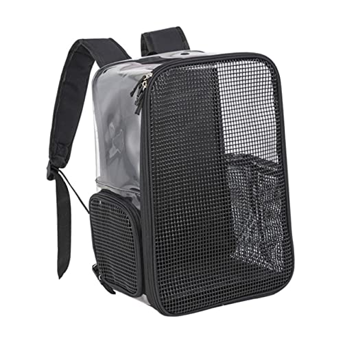 BAZEITFLOW Transparente Tragetasche für Katzen Großer Rucksack für Haustiere Bequemer und Atmungsaktiver Katzenrucksack für Ausflüge Reisen und Shopping für Katzenbesitzer und Pflegeleichtes BAZEITFLOW Transparente Tragetasche für Katzen Großer Rucksack für Haustiere Bequemer und Atmungsaktiver Katzenrucksack für Ausflüge Reisen und Shopping für Katzenbesitzer und Pflegeleichtes von BAZEITFLOW