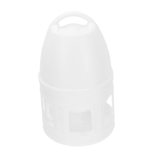 BAZEITFLOW Trinkwasserkessel Vogelfütterer Taube Wassertrinker Vogel Wasser Haustierwasserflasche Trinken hängender wasserspender Bird Cage Automatic Waterer Hundefutter Weiß Wiederverwendbar von BAZEITFLOW