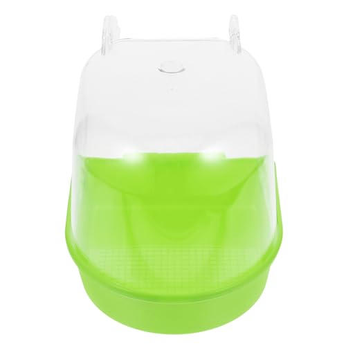 BAZEITFLOW Vogel Badewanne Vogelkäfig Birdie Vogelbadewanne papagei badewanne Vogeltränke für Käfigsittich Papageienbad vogeltränkenkäfigaufsatz Sittichbad für Käfig Abs Light Green BAZEITFLOW Vogel Badewanne Vogelkäfig Birdie Vogelbadewanne papagei badewanne Vogeltränke für Käfigsittich Papageienbad vogeltränkenkäfigaufsatz Sittichbad für Käfig Abs Light Green von BAZEITFLOW