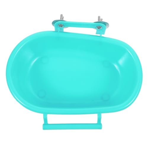 BAZEITFLOW Vogelbadewanne für Sittiche Papageien und Kleine Vögel Hängende Dusche aus Langlebigem Material Einfach zu Reinigen Montieren für Vogelkäfige Multifunktional BAZEITFLOW Vogelbadewanne für Sittiche Papageien und Kleine Vögel Hängende Dusche aus Langlebigem Material Einfach zu Reinigen Montieren für Vogelkäfige Multifunktional von BAZEITFLOW