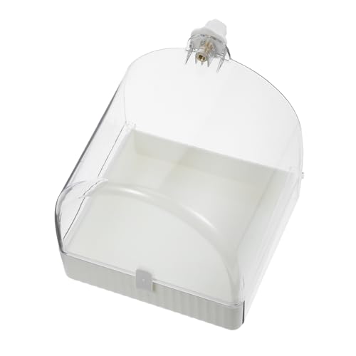 BAZEITFLOW Vogelbadewanne für Wellensittiche und Papageien Hängende Duschbox Multifunktional As Platzsparend Einfach zu Reinigen und Langlebig BAZEITFLOW Vogelbadewanne für Wellensittiche und Papageien Hängende Duschbox Multifunktional As Platzsparend Einfach zu Reinigen und Langlebig von BAZEITFLOW