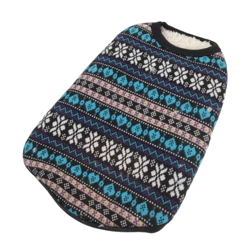 BAZEITFLOW Warmer Hundepullover mit Rollkragen Weicher Haustier Jumper für Herbst und Winter Langlebiger Komfortabler Hundemantel Geeignet für Kleine bis Mittelgroße Hunde Zufällige Farbe von BAZEITFLOW