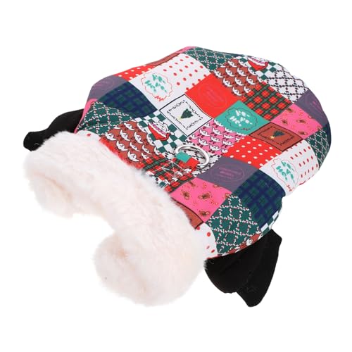 BAZEITFLOW Warmer Hundesattätigkeitsmantel im Winter Weihnachtsoutfit für Hunde Mäntel Hundemantel für kaltes Wetter Winterjacke für Welpen entzückendes Hundekleid Polyester BAZEITFLOW Warmer Hundesattätigkeitsmantel im Winter Weihnachtsoutfit für Hunde Mäntel Hundemantel für kaltes Wetter Winterjacke für Welpen entzückendes Hundekleid Polyester von BAZEITFLOW