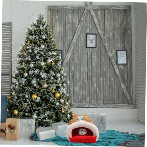 BAZEITFLOW Warmes Hamsterbett mit Weihnachtsrentier Atmungsaktives Nest für Hamster Chinchillas und Kleine Kleintiere Multifunktionale Kuschelhöhle als Versteck und Käfigdeko Großes Format BAZEITFLOW Warmes Hamsterbett mit Weihnachtsrentier Atmungsaktives Nest für Hamster Chinchillas und Kleine Kleintiere Multifunktionale Kuschelhöhle als Versteck und Käfigdeko Großes Format von BAZEITFLOW