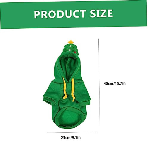 BAZEITFLOW Weihnachtspullover Hund Xmas Kostüm Grün Skinfreundlich Mittelgroß Cosplay Kleidung für Haustierfeiern Geburtstage und Weihnachtsfest BAZEITFLOW Weihnachtspullover Hund Xmas Kostüm Grün Skinfreundlich Mittelgroß Cosplay Kleidung für Haustierfeiern Geburtstage und Weihnachtsfest von BAZEITFLOW