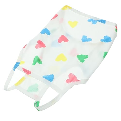 BAZEITFLOW Weste für Katze sommeroutfit sommerkleif hundekleider Haustierbekleidung Dog Clothes Hasengeschirr und Leine Pudel tragbare Kleidung für Haustiere Welpenweste Baumwolle Polyester von BAZEITFLOW
